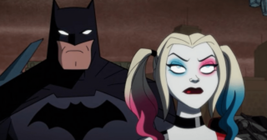 Cena entre Batman e Mulher-Gato foi censurada em ‘Harley Quinn’
