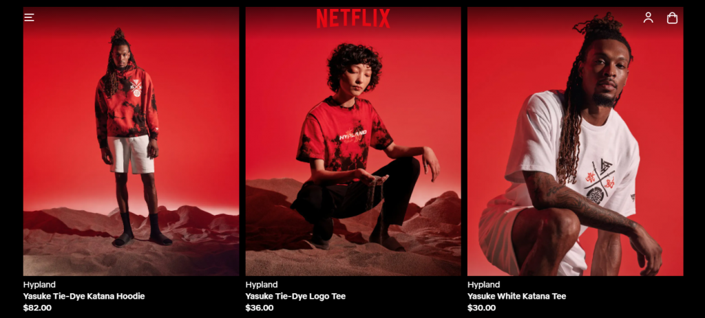 Netflix diversifica receita com e-commerce de produtos de filmes e séries
